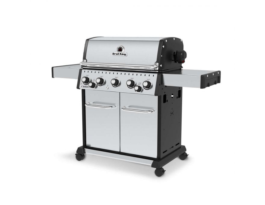 Grill gazowy Baron S 590 z rożnem - 5